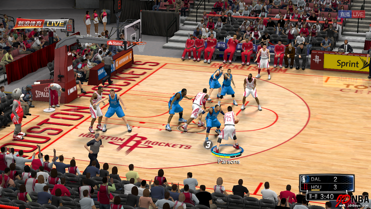 nba2k14新浪體育live回放logo